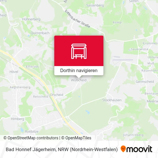 Bad Honnef Jägerheim Karte