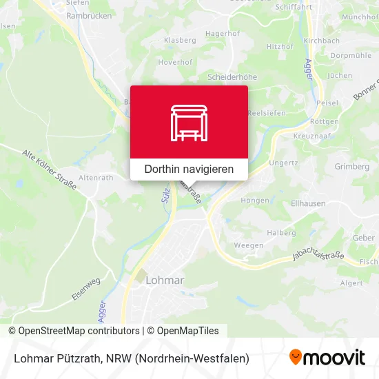 Lohmar Pützrath Karte