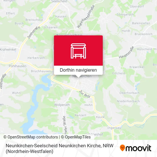 Neunkirchen-Seelscheid Neunkirchen Kirche Karte