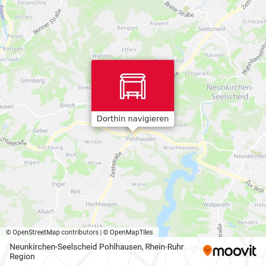 Neunkirchen-Seelscheid Pohlhausen Karte