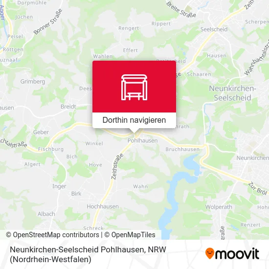 Neunkirchen-Seelscheid Pohlhausen Karte