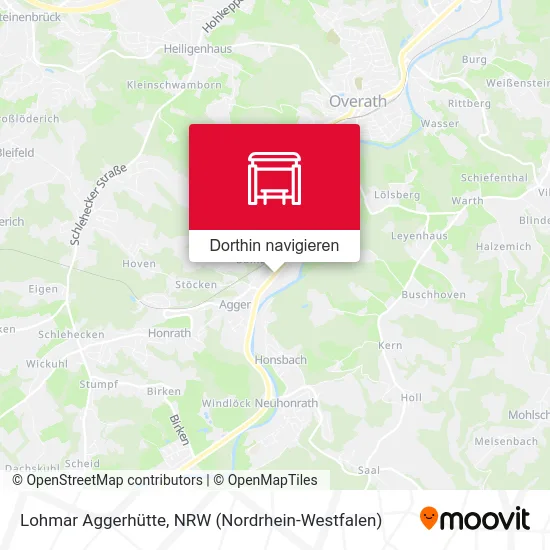 Lohmar Aggerhütte Karte