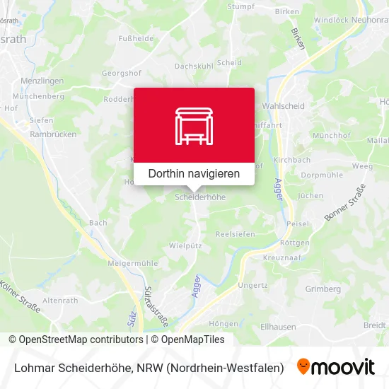 Lohmar Scheiderhöhe Karte