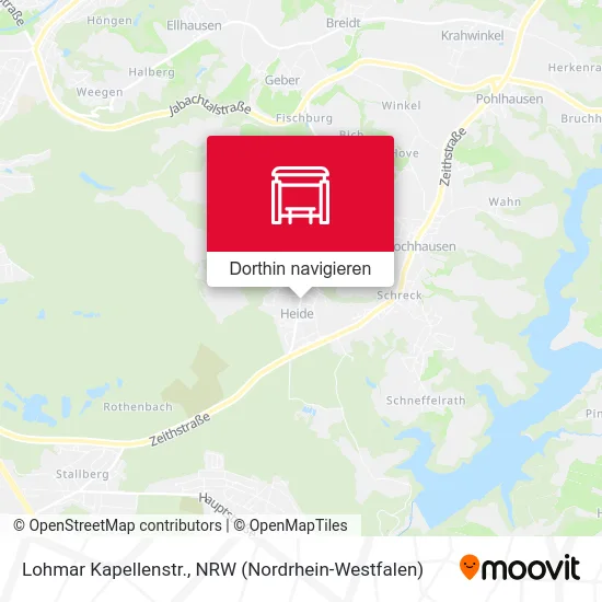 Lohmar Kapellenstr. Karte