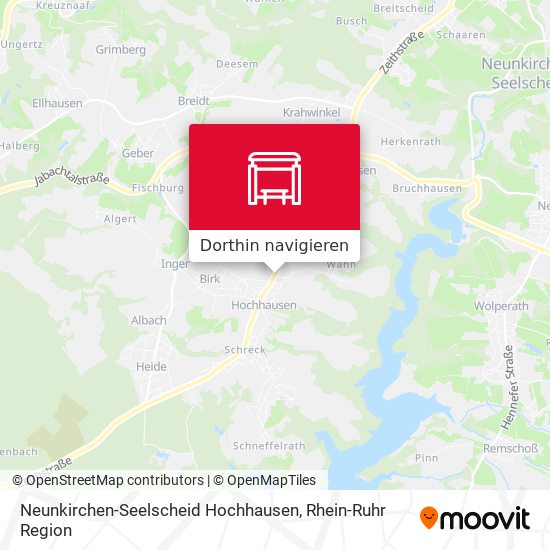 Neunkirchen-Seelscheid Hochhausen Karte