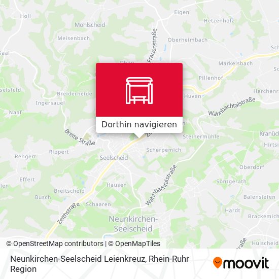 Neunkirchen-Seelscheid Leienkreuz Karte