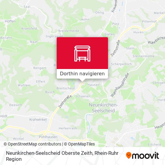 Neunkirchen-Seelscheid Oberste Zeith Karte