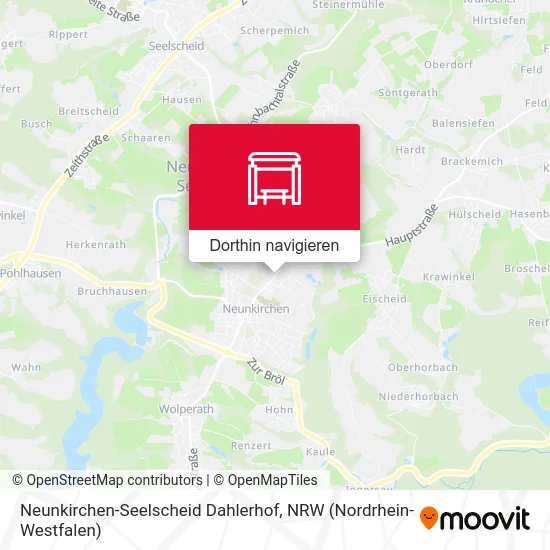 Neunkirchen-Seelscheid Dahlerhof Karte