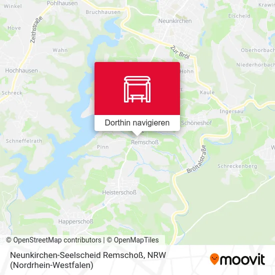 Neunkirchen-Seelscheid Remschoß Karte