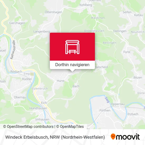 Windeck Erbelsbusch Karte