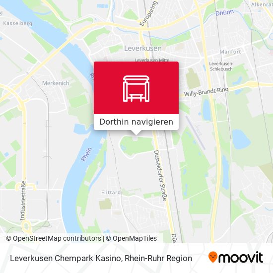 Leverkusen Chempark Kasino Karte