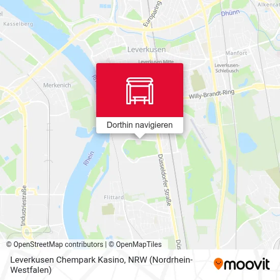 Leverkusen Chempark Kasino Karte