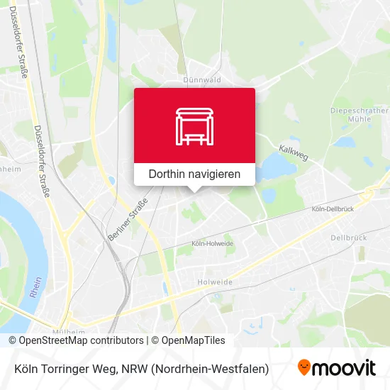 Köln Torringer Weg Karte