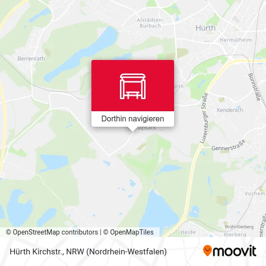 Hürth Kirchstr. Karte