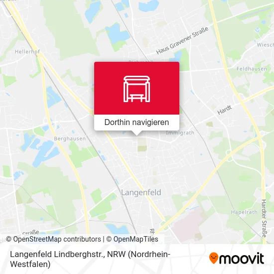 Langenfeld Lindberghstr. Karte