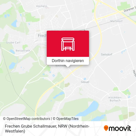 Frechen Grube Schallmauer Karte