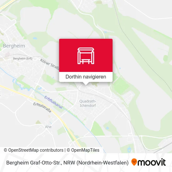 Bergheim Graf-Otto-Str. Karte