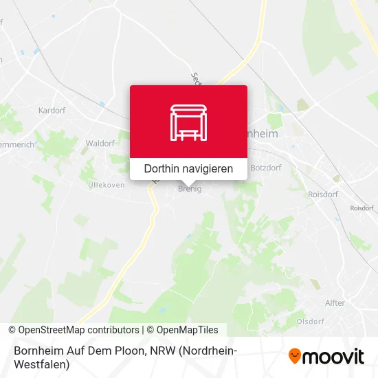 Bornheim Auf Dem Ploon Karte