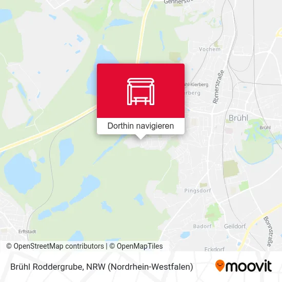 Brühl Roddergrube Karte