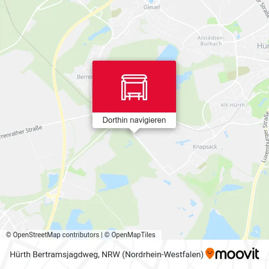 Hürth Bertramsjagdweg Karte
