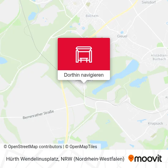 Hürth Wendelinusplatz Karte