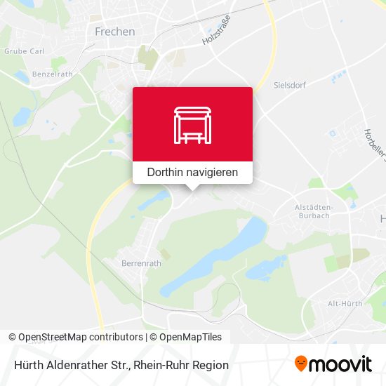 Hürth Aldenrather Str. Karte
