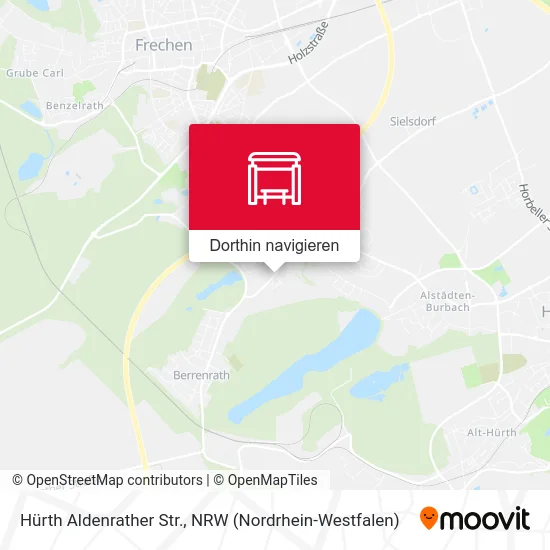 Hürth Aldenrather Str. Karte