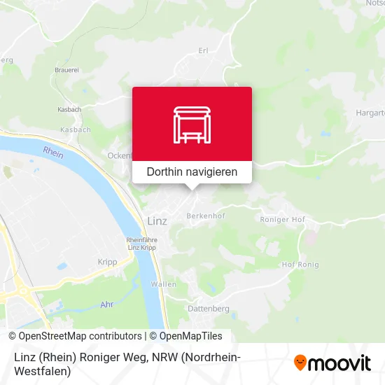Linz (Rhein) Roniger Weg Karte