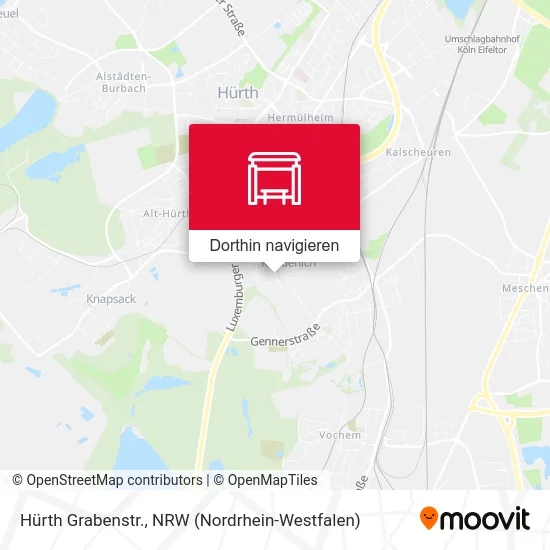 Hürth Grabenstr. Karte