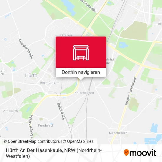 Hürth An Der Hasenkaule Karte