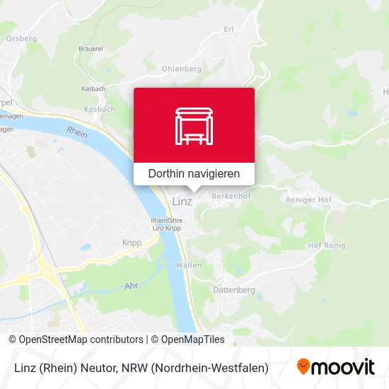 Linz (Rhein) Neutor Karte