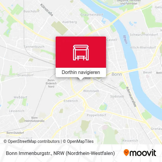 Bonn Immenburgstr. Karte
