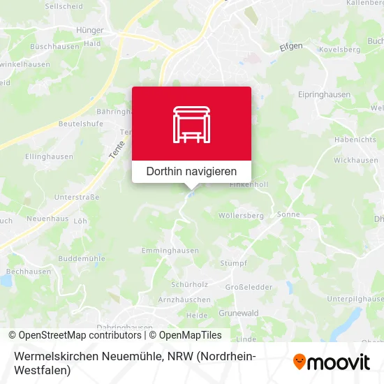 Wermelskirchen Neuemühle Karte