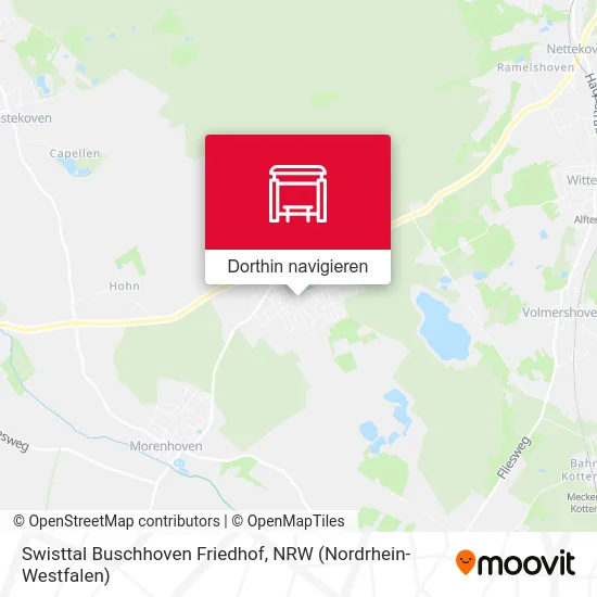 Swisttal Buschhoven Friedhof Karte