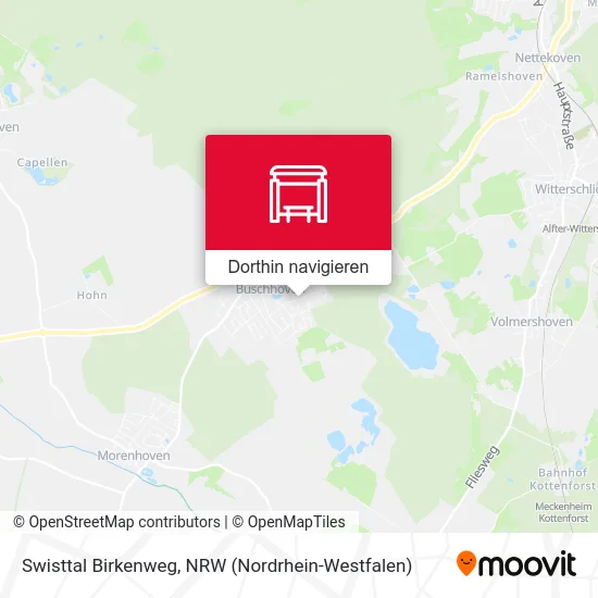 Swisttal Birkenweg Karte