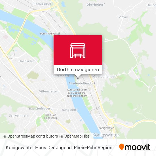Königswinter Haus Der Jugend Karte