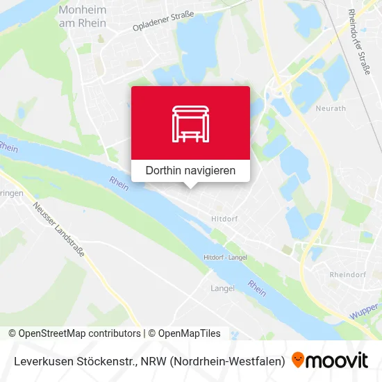 Leverkusen Stöckenstr. Karte