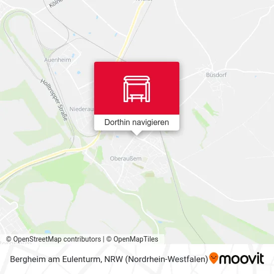 Bergheim am Eulenturm Karte