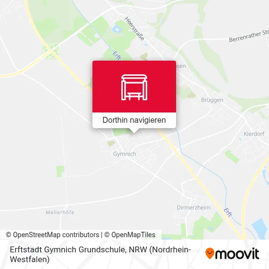 Erftstadt Gymnich Grundschule Karte