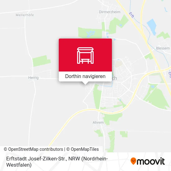 Erftstadt Josef-Zilken-Str. Karte