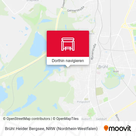 Brühl Heider Bergsee Karte