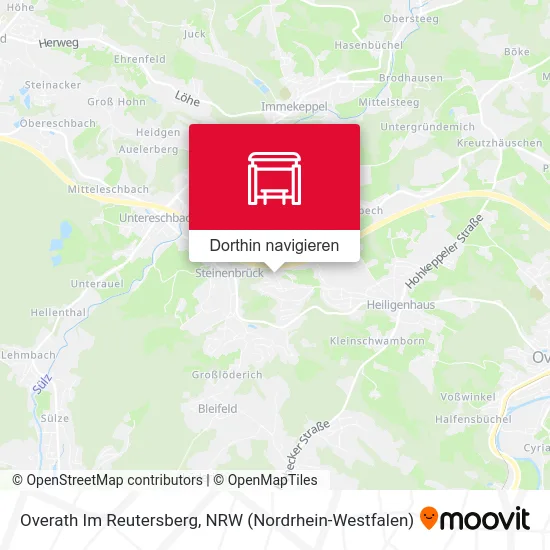 Overath Im Reutersberg Karte