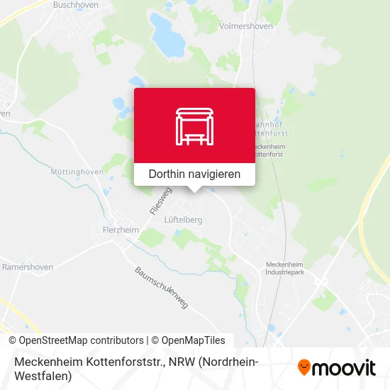 Meckenheim Kottenforststr. Karte