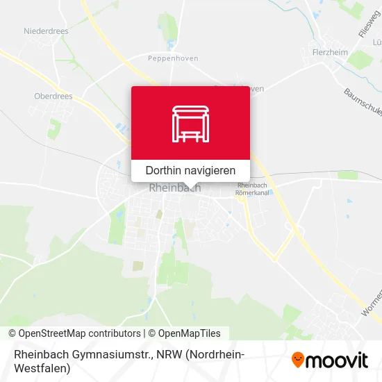Rheinbach Gymnasiumstr. Karte