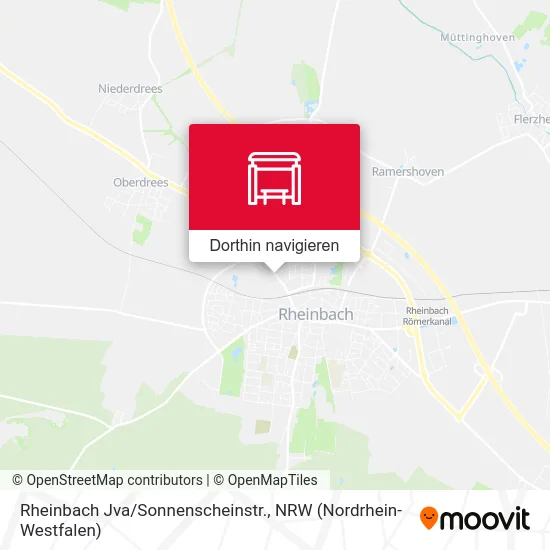 Rheinbach Jva/Sonnenscheinstr. Karte