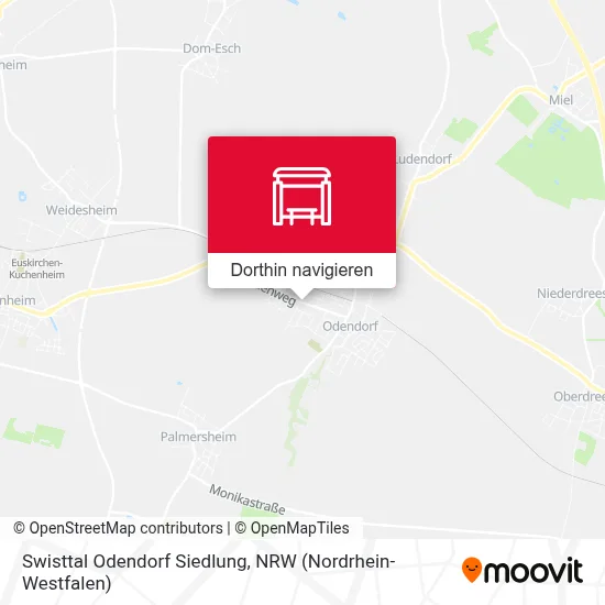 Swisttal Odendorf Siedlung Karte