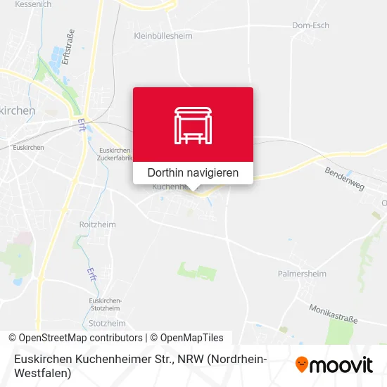 Euskirchen Kuchenheimer Str. Karte