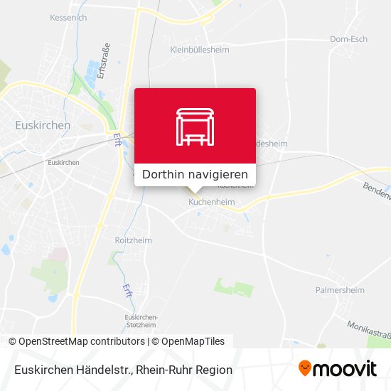 Euskirchen Händelstr. Karte