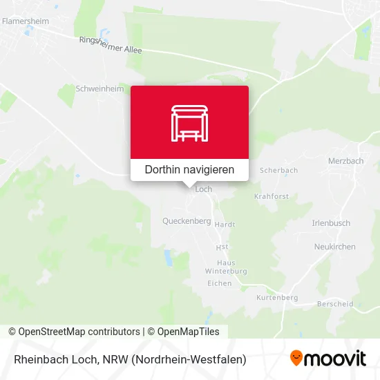 Rheinbach Loch Karte