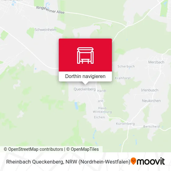 Rheinbach Queckenberg Karte